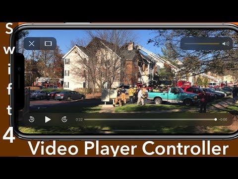 Video Player Controller (Swift 4 + Xcode 9.0)
