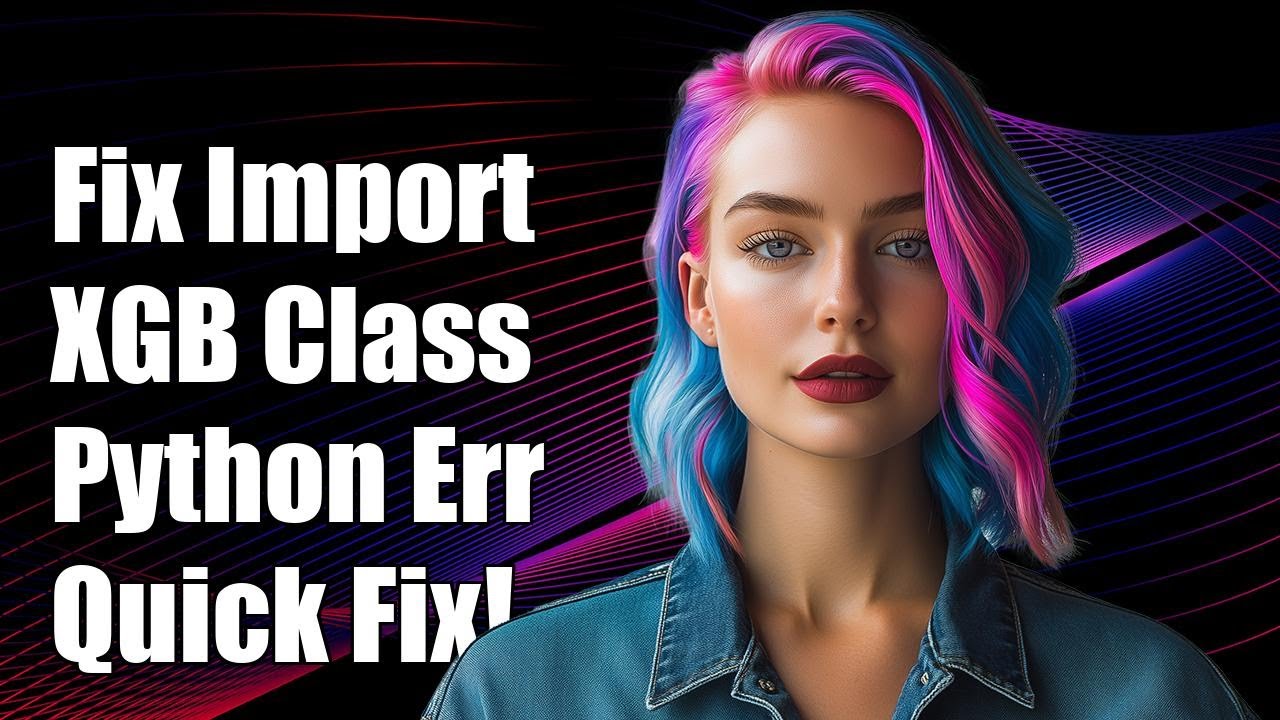 Fixing ImportError: Cannot Import Name 'XGBClassifier' in Python - YouTube