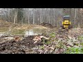 Dozing mud!! John Deere 450c