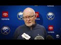 "Still A Lot Of Work To Do" | Lindy Ruff After Clinching Spot In NHL Playoffs | Buffalo Sabres