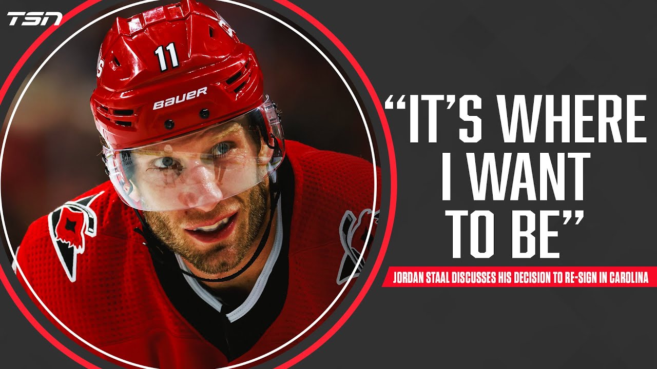 Hurricanes Sign Jordan Staal to Four-Year Extension - The Hockey News