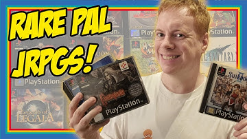 My PS1 Game Collection in 2025! RARE PAL JRPGs & More!