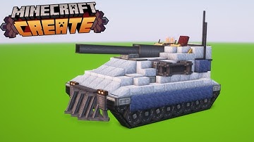 How I Built a Working Tank in Minecraft! - Showcase