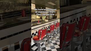 Abandoned 1950’s Time Capsule Diner!! Full video out now 🍽️ #abandonedplaces #urbex #timecapsule