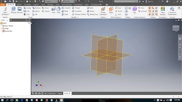 Autodesk inventor 2018 design of a centripetal turbine impeller