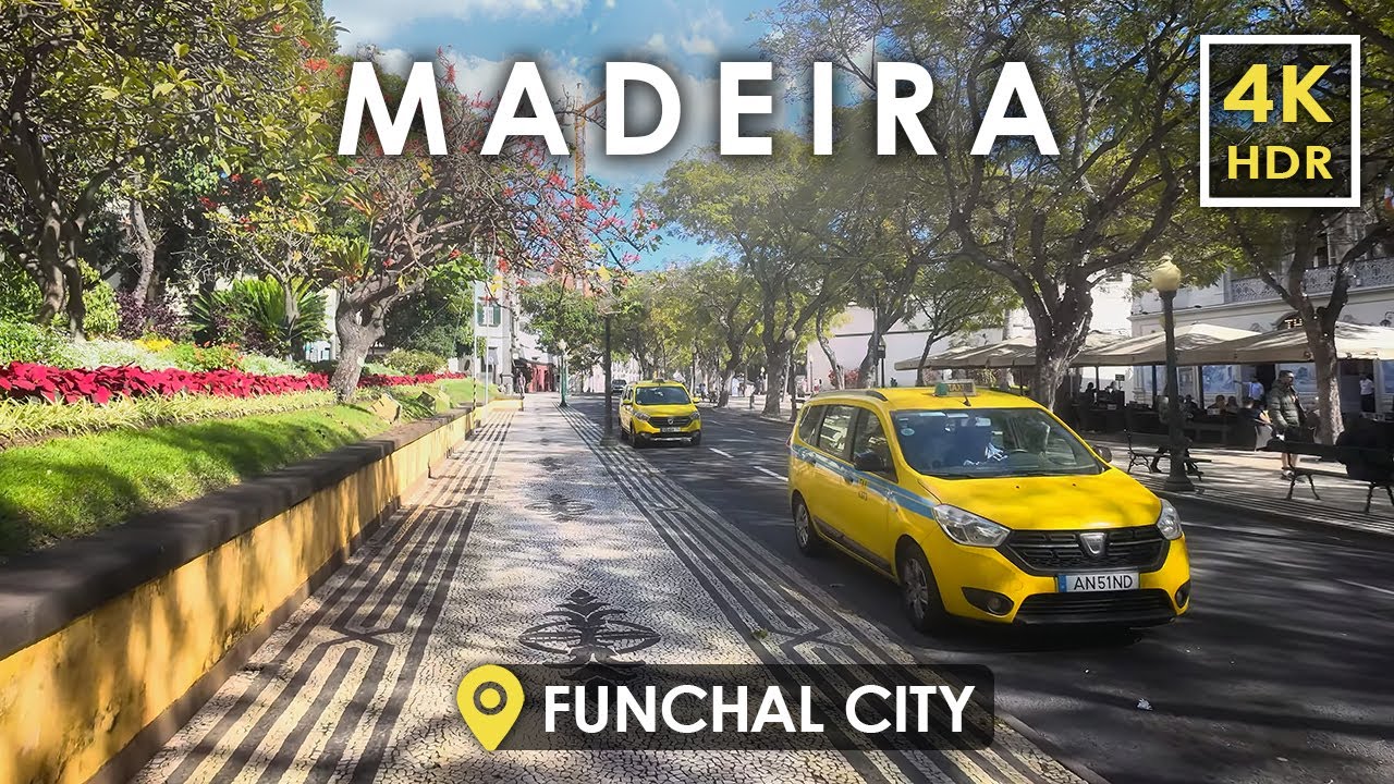 Фуншал, МАДЕЙРА 🇵🇹 | Родной Город Роналду (CR7) – 4K Пешеходный Тур в Португалии