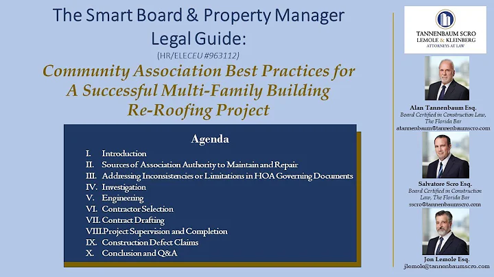 The Smart Board & Property Manager Legal Guide: HO...