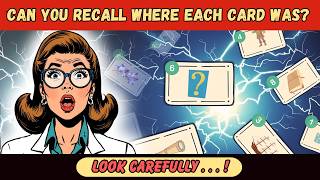 Can You Recall Where Each Card Was Position - Memory challenge (5 Levels)
