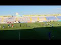 Εθνικός-Ομόνοια Αραδίππου ζέσταμα