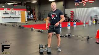 DB Reverse Lunge