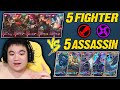 5 ASSASSIN Vs 5 FIGHTER! SIAPA YANG LEBIH KUAT??? | Donkey BAR BAR