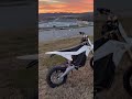 Great sunset #automobile #dirtbike #bikelife #motocross #steak #strangerthings #rtr #fypシ #cc#ebike