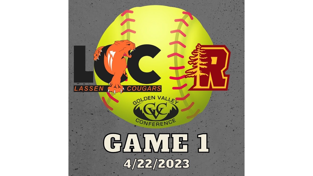 Lassen College Softball vs College of the Redwoods game 1 - YouTube