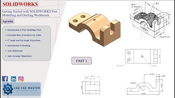 Getting Started with SOLIDWORKS Part Modelling and Drafting