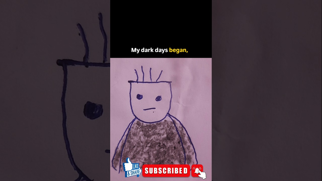 Mr Alone Dark Days😔🥺| English Short Story 