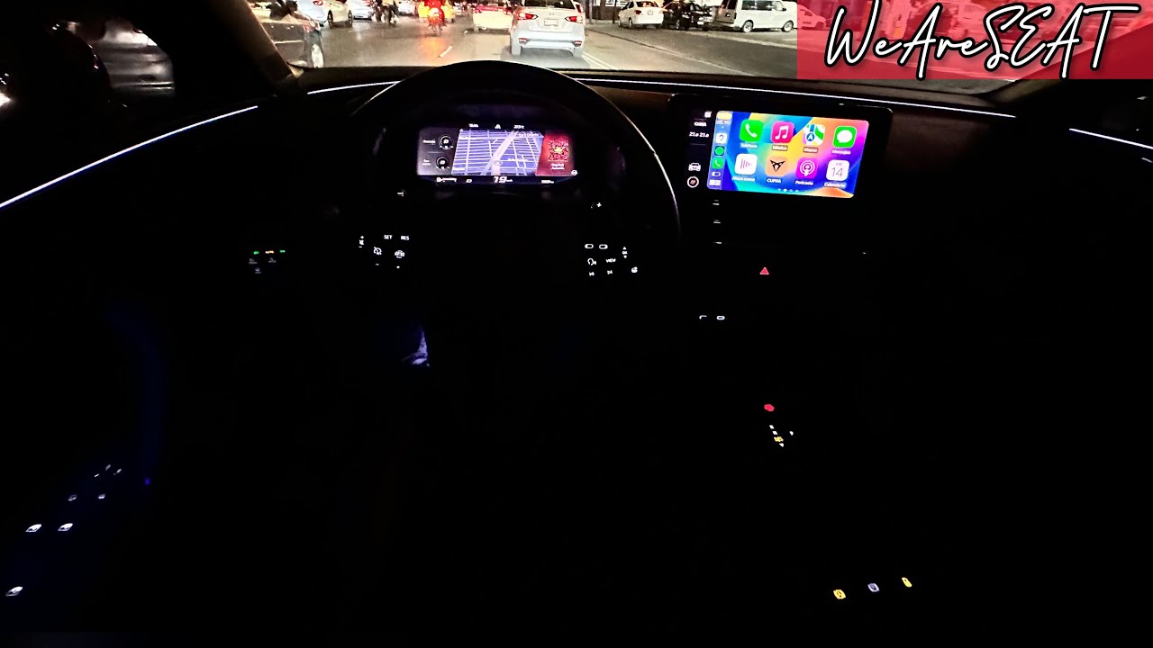 Combina la iluminación ambiental con CUPRA Drive Profile