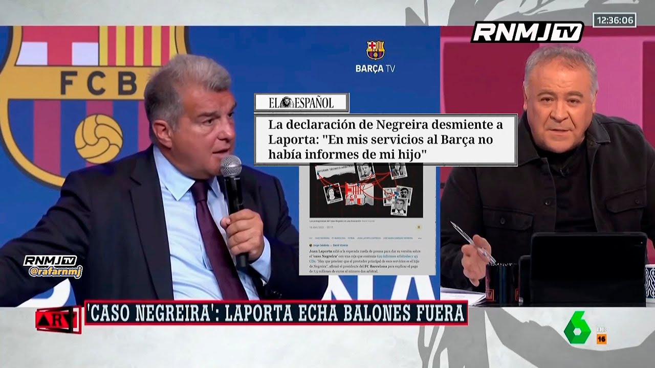 Anticorrupcion a favor Real Madrid acusación particular caso Negreira #barçagate