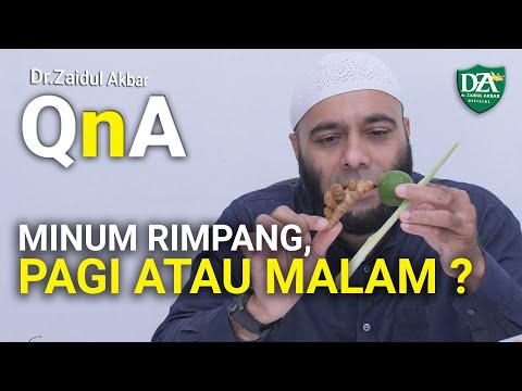 Video: Haruskah diminum saat perut kosong?