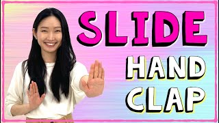 SLIDE - Super Simple Hand Clap :) | Fun Clapping Games  for 2 players 👏