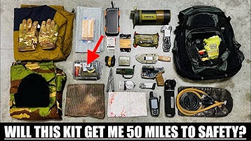 Long Distance - Lightweight Urban Survival Go Bag Setup!
