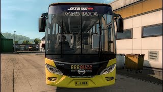 Review update...!!! EP3 edit JBHD by Tedot - ETS2 bus mod Indonesia