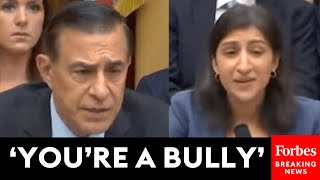 ‘You’re A Bully’: Darrell Issa Unleashes On FTC Chair Lina Khan To Her Face