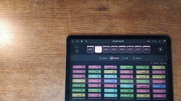 #Ambient | Blocs Wave and Launchpad 001 - Paul Mitchell: Pantone 001