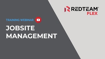 RedTeam Flex: Jobsite Management