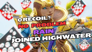 RAIN Joined Highwater | 0 Recoil with this Settings | Cronus Zen | Apex legends