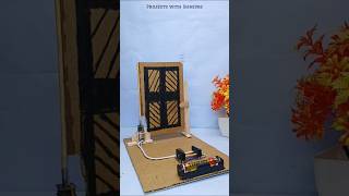 DIY ⚡ Electric Door System 🔌⚡🚪#schoolproject #experiment #new #hacks #simple #ideas #amazing #diy