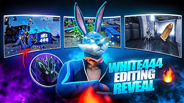 White444 God Level Montage Editing Tutorial 🤯 | Edit Free Fire Montage Normal To Next Level 