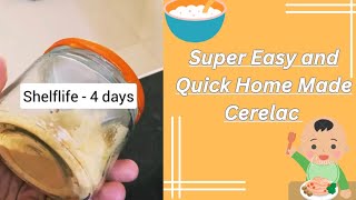 Quick Homemade Cerelac Recipe for a Busy Mom (6.5- 12 months baby)