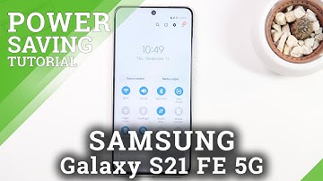How to Use Power Saving Mode on SAMSUNG Galaxy S21 FE 5G | Turn On / Off Battery Saver Feature