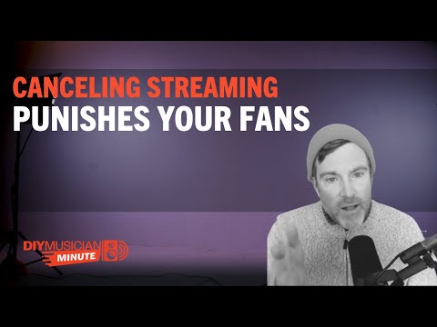 Removing Your Music From Streaming Punishes Your Fans