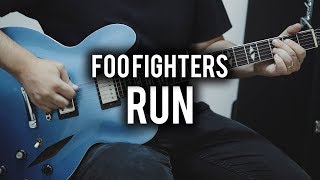 Foo Fighters - Run - Guitar Cover - Fender Chris Shiflett Telecaster &amp; Gibson DG335 Replica