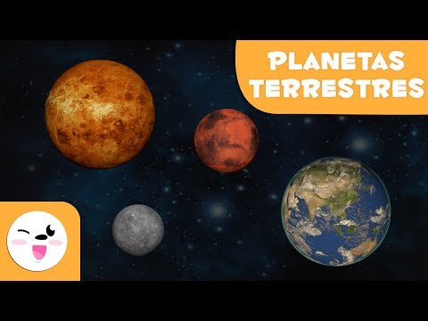 PLANETAS TERRESTRES | El Sistema Solar para niños - Recopilación