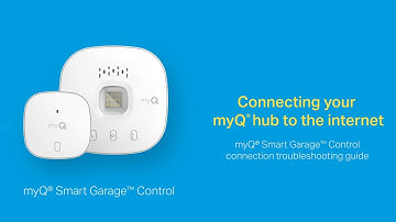Troubleshooting Guide for Connecting the myQ Smart Garage Control to the Internet | Support