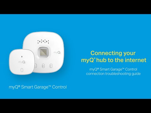 Troubleshooting Guide for Connecting the myQ Smart Garage Control to the Internet | Support