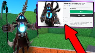 New Korblox in Murder Mystery 2!