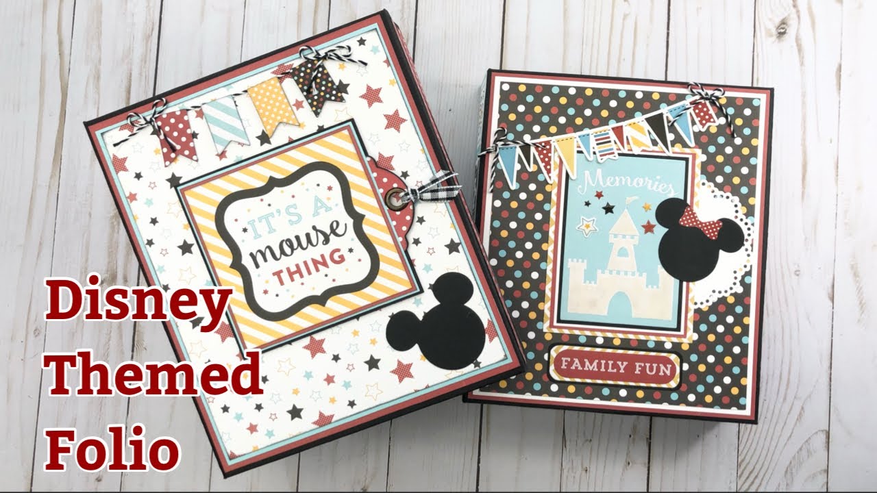 Mouse Memories, Disney Themed Scrapbook Instructions ONLY – Artsy Albums