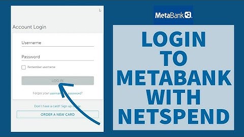 Metabank Login With Netspend: How To Login to Metabank with Netspend (2022)