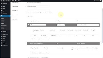 WooCommerce Shipping by Weight