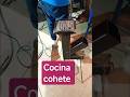 TALLER DE SOLDADURA la cocina cohete de vikingo #soldadura #taller #cocina #escuela #aula #trabajo