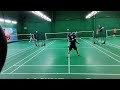 Wenbc 2023 internal badminton match