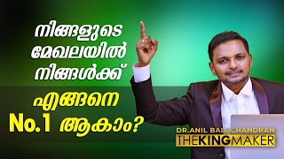 നിങ്ങളുടെ മേഖലയിൽ നിങ്ങൾക്ക് എങ്ങനെ No.1 ആകാം?  Dr. ANIL BALACHANDRAN | അനിൽ ബാലചന്ദ്രൻ