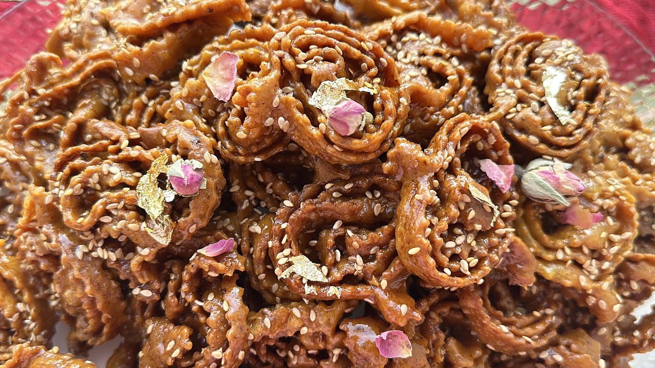 طريقة تحضير الشباكية المغربية ا🇲🇦لأصلية | بالعسل المنزلي 🍯