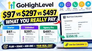 GoHighLevel Pricing: $97 vs $297 vs $497 — What You Really Pay