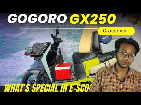 🔥भारत में Launch हुआ सबसे Premium Electric Scooter With SUBSIDY🔥Gogoro Crossover GX250🔥