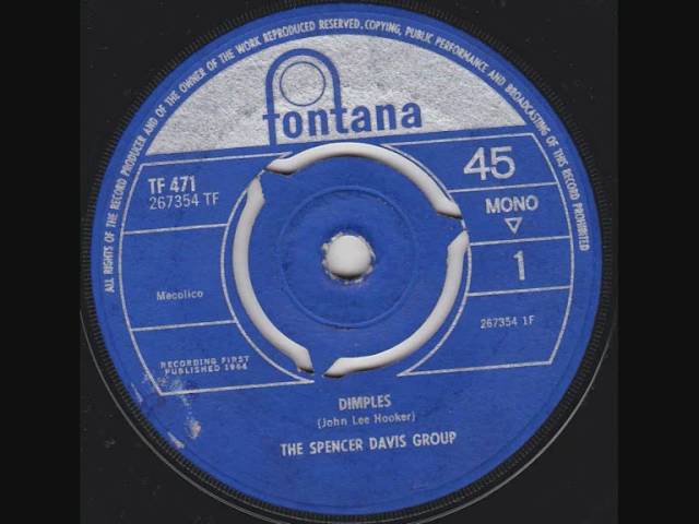 SPENCER DAVIS GROUP 3枚セット DIMPLES レコード The Spencer Davis Group - Dimples - YouTube