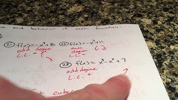 Algebra 2 Chapter 5 Test Review Video Spring 2019